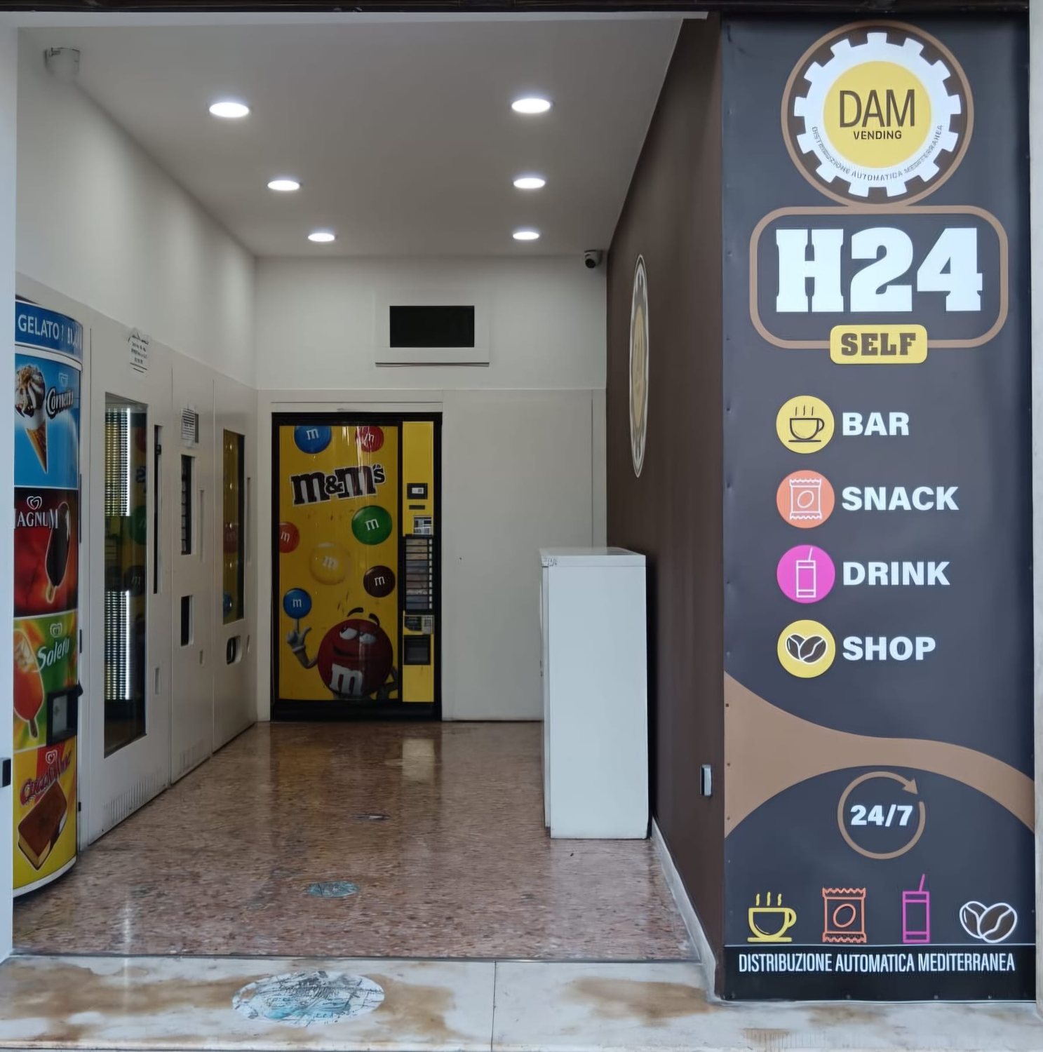Punto Snack & Drink H24 DAM Vending a Taurisano